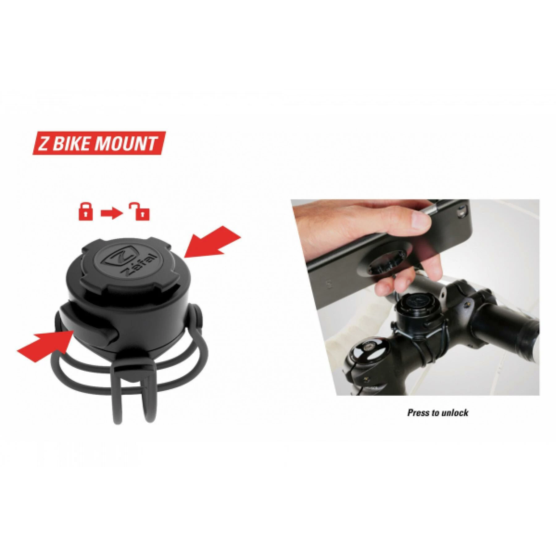 Support Téléphone Zefal Z Bike Mount – Image 2