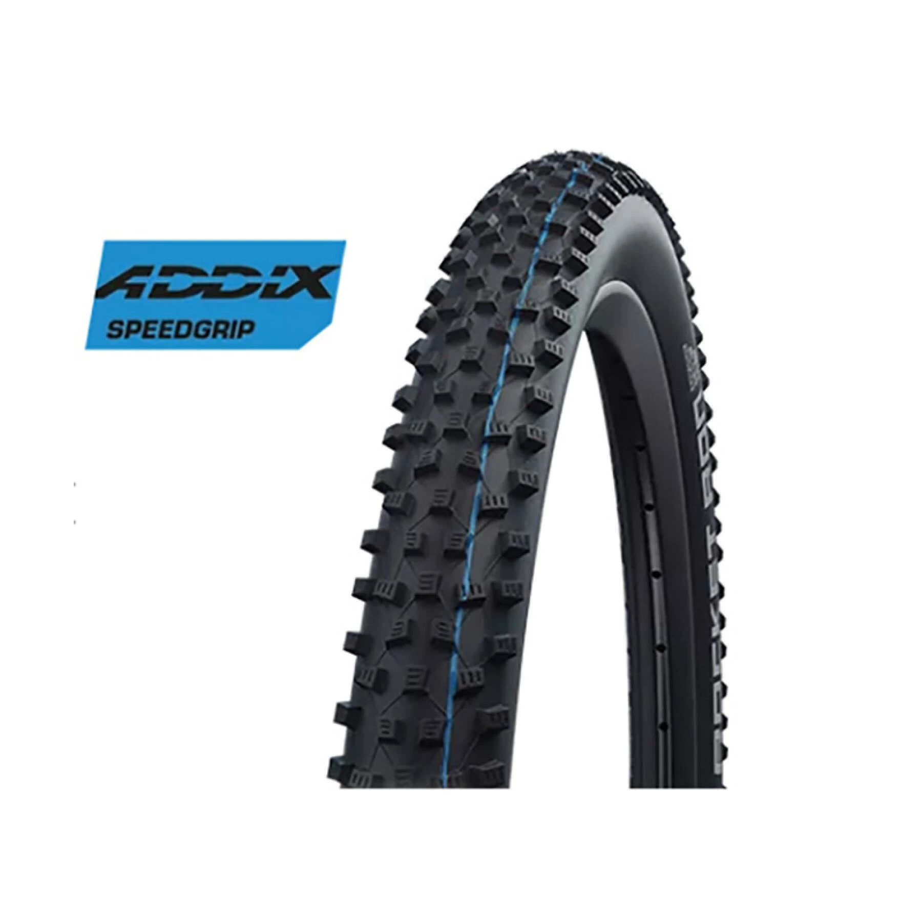 Pneu Souple Schwalbe Rocket Ron 27,5x2,60 Hs438 Evo Super Ground Tubeless Addix Speedgrip