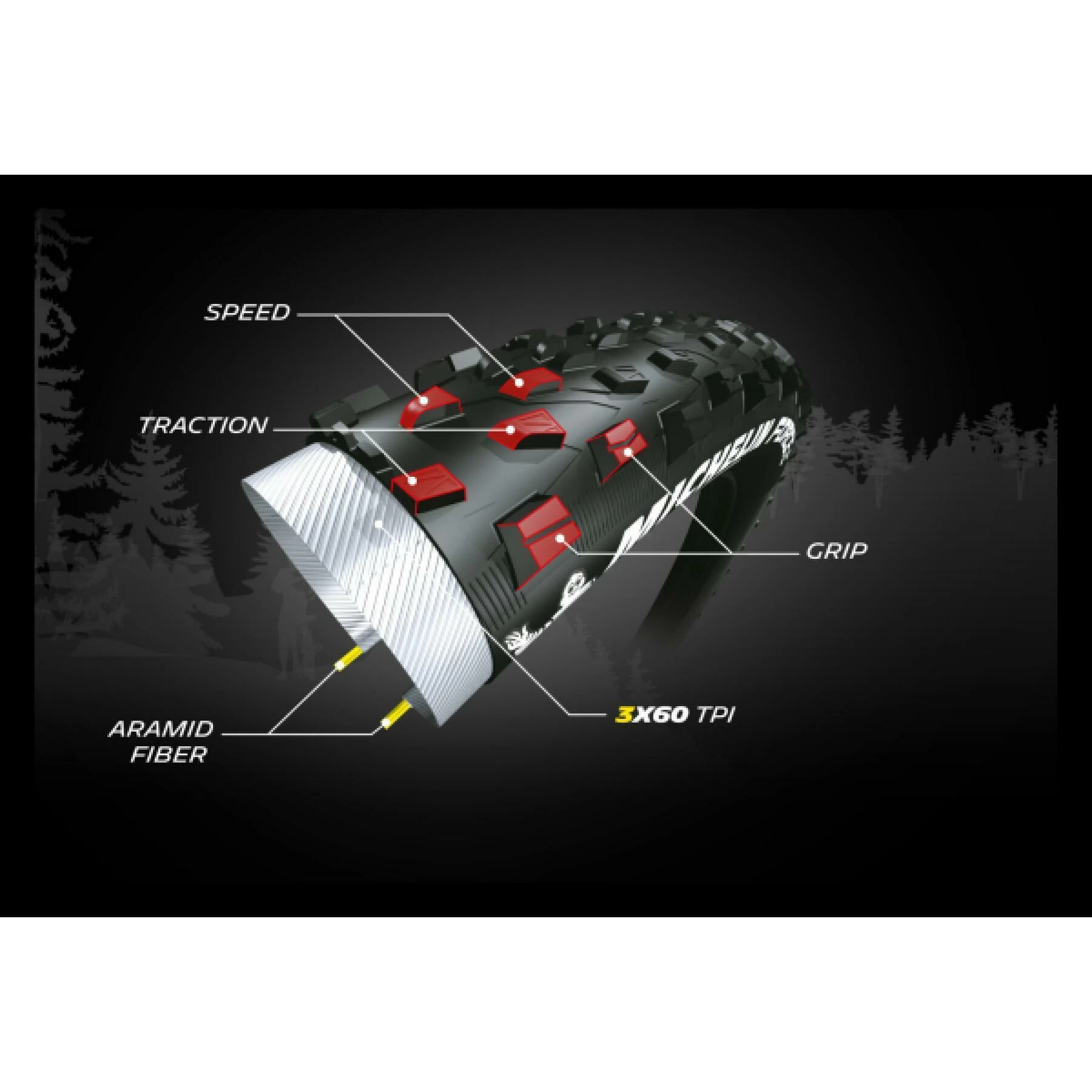 Pneu VTT Michelin Force XC Performance TLR – Image 2