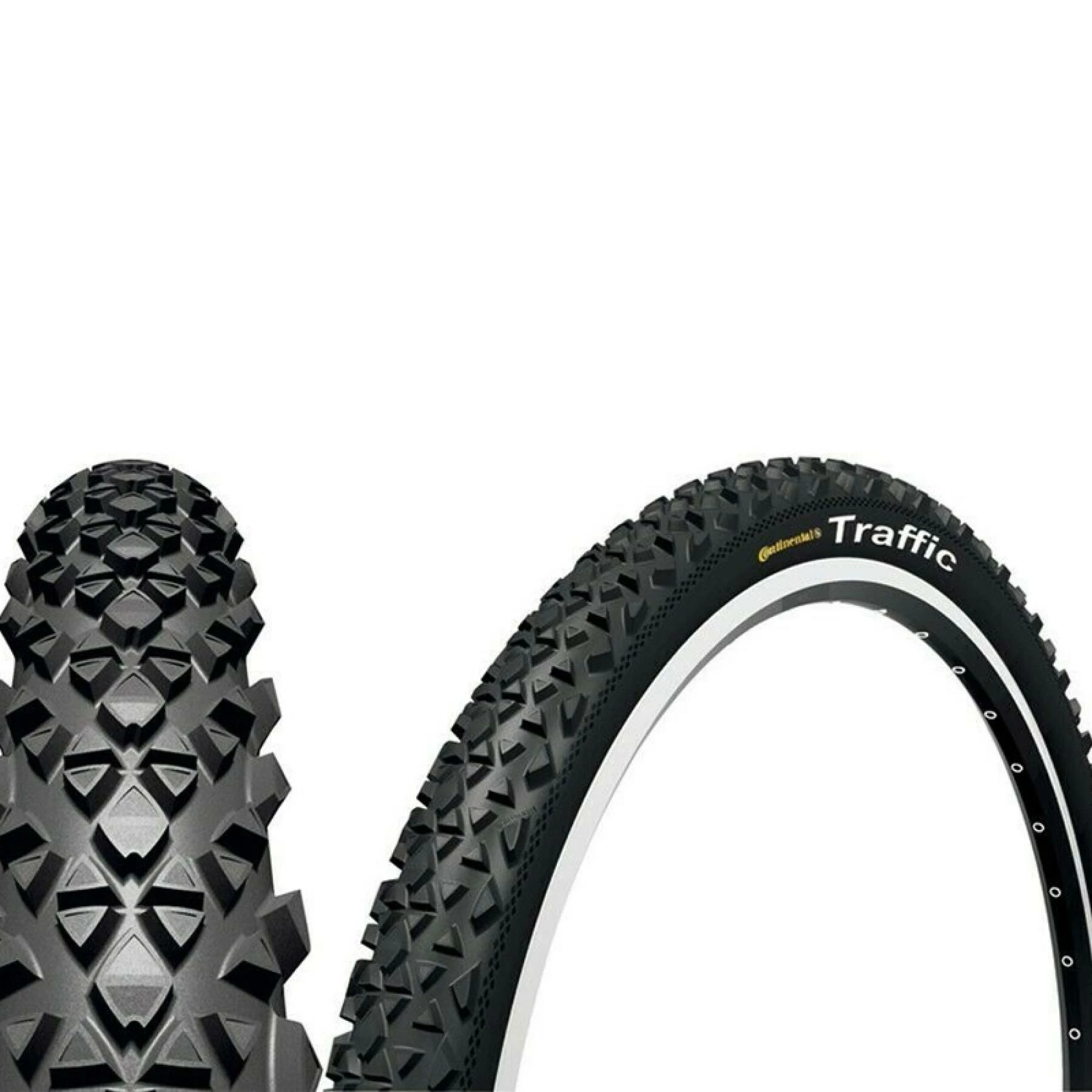 Pneu VTT Rigide Continental Traffic II Sport 47-507
