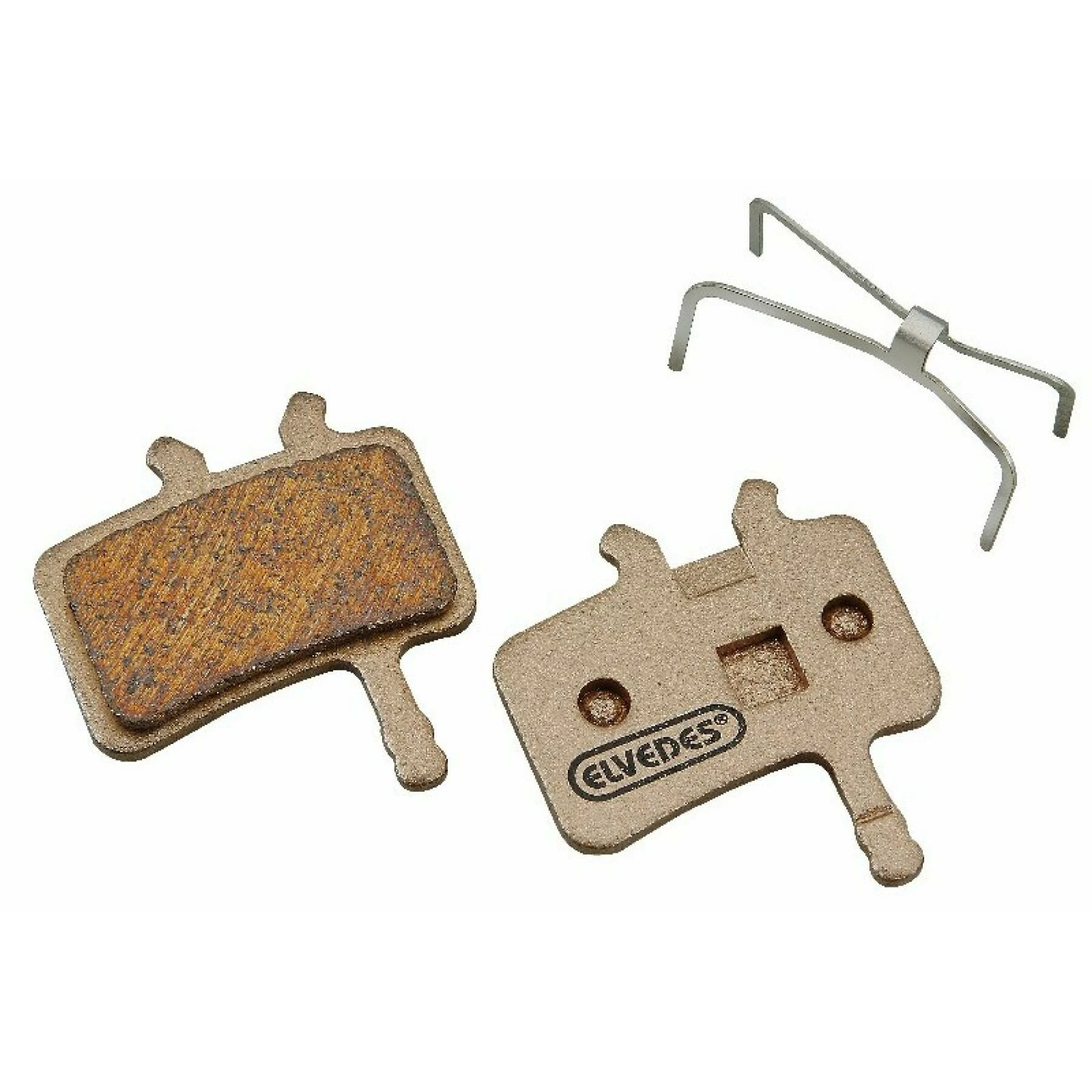 Paire De Plaquettes De Frein Vélo Métaliques Elvedes Avid Mech. 2002-2004 / BB7 / All Juicy
