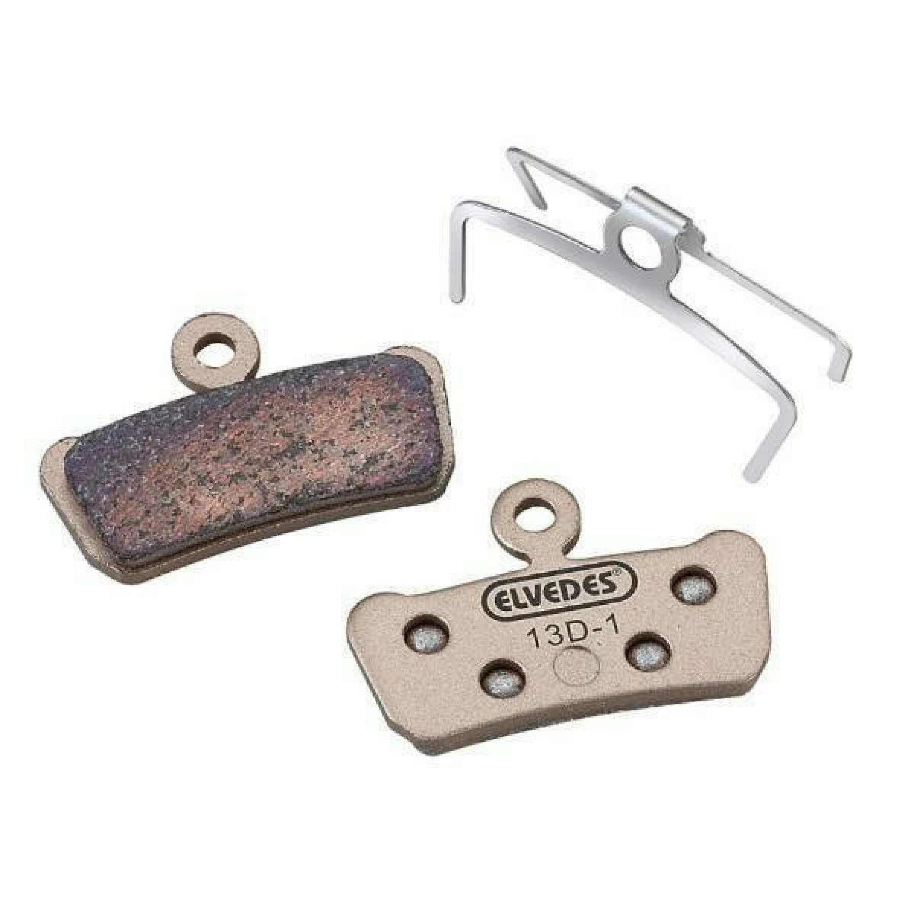 Paire De 10 Plaquettes De Frein Vélo Métaliques Elvedes SRAM Guide / Avid XO Trail