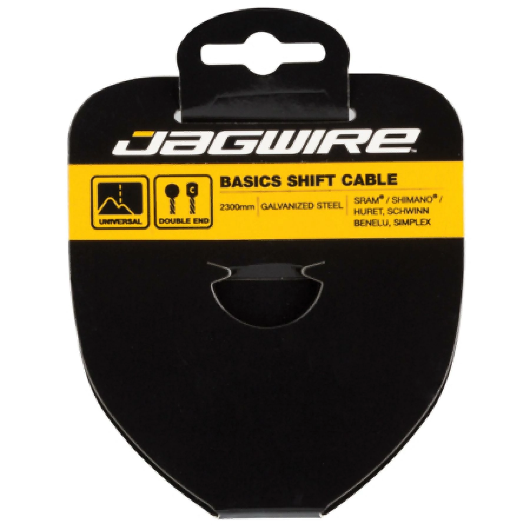 Câble De Dérailleur Jagwire Basics 1.2X2300mm Double Ended Campagnolo/Huret, Schwinn, Benelu, Simplex – Image 2