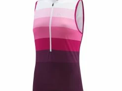 Loeffler Maillot Sans Manches Demi-zip Femme Löffler Rainbow