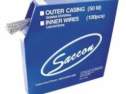 Lot De 100 Câbles De Dérailleur Arrière Acier Inox Saccon