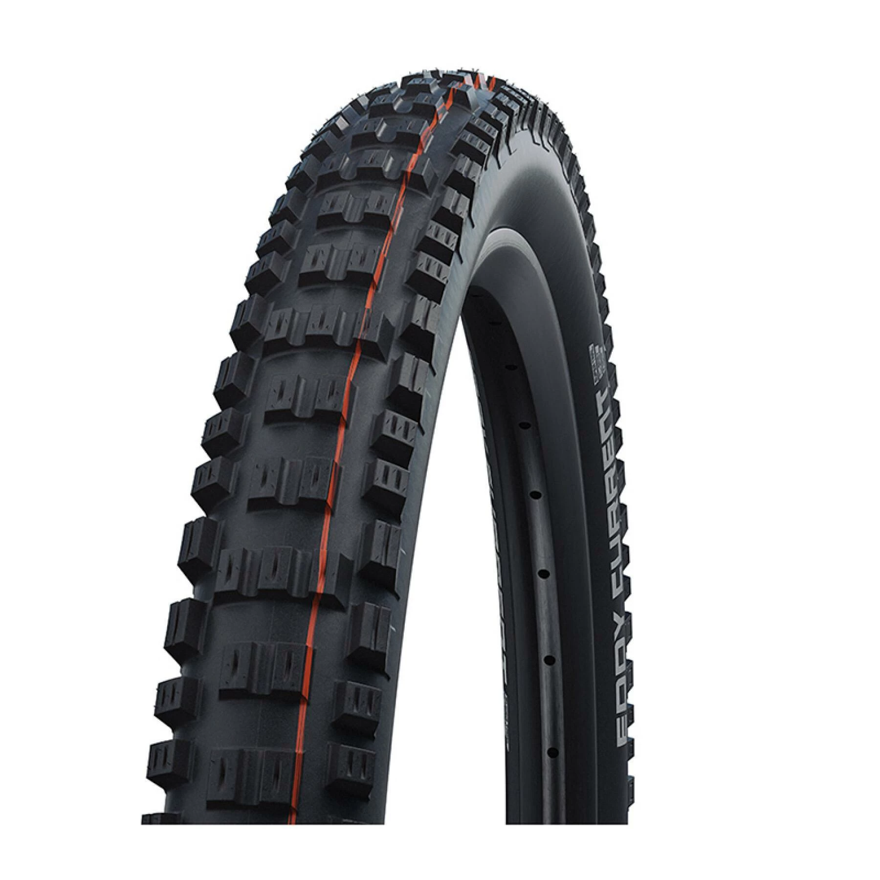 Pneu VTT Souple Sans Chambre à Air Schwalbe Eddy Current Front Hs496 Evo Super Trail Addix Soft 65-622