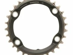 Plateau VTT Triple Extérieur Origine Shimano 4BRA SLX M672 - XT M782 - 10V.