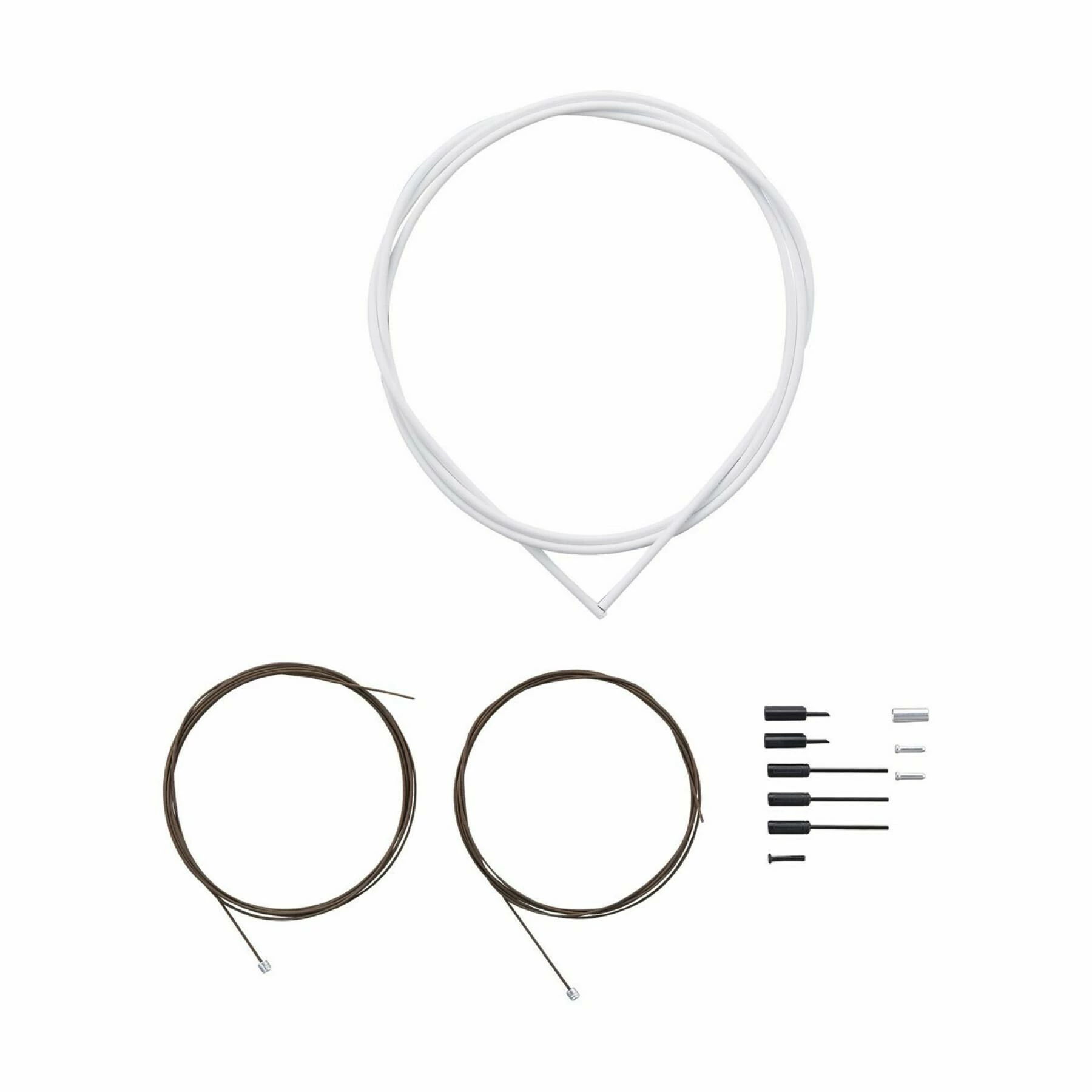 Jeux De Câbles Et Gaines De Changements De Vitesses Revêtus De Polymère Shimano OT-SP41
