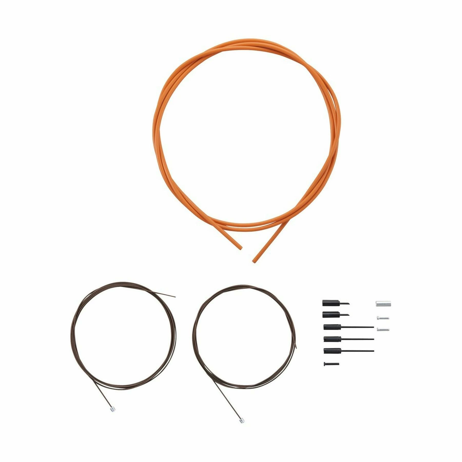 Jeux De Câbles Et Gaines De Changements De Vitesses Revêtus De Polymère Shimano OT-SP41