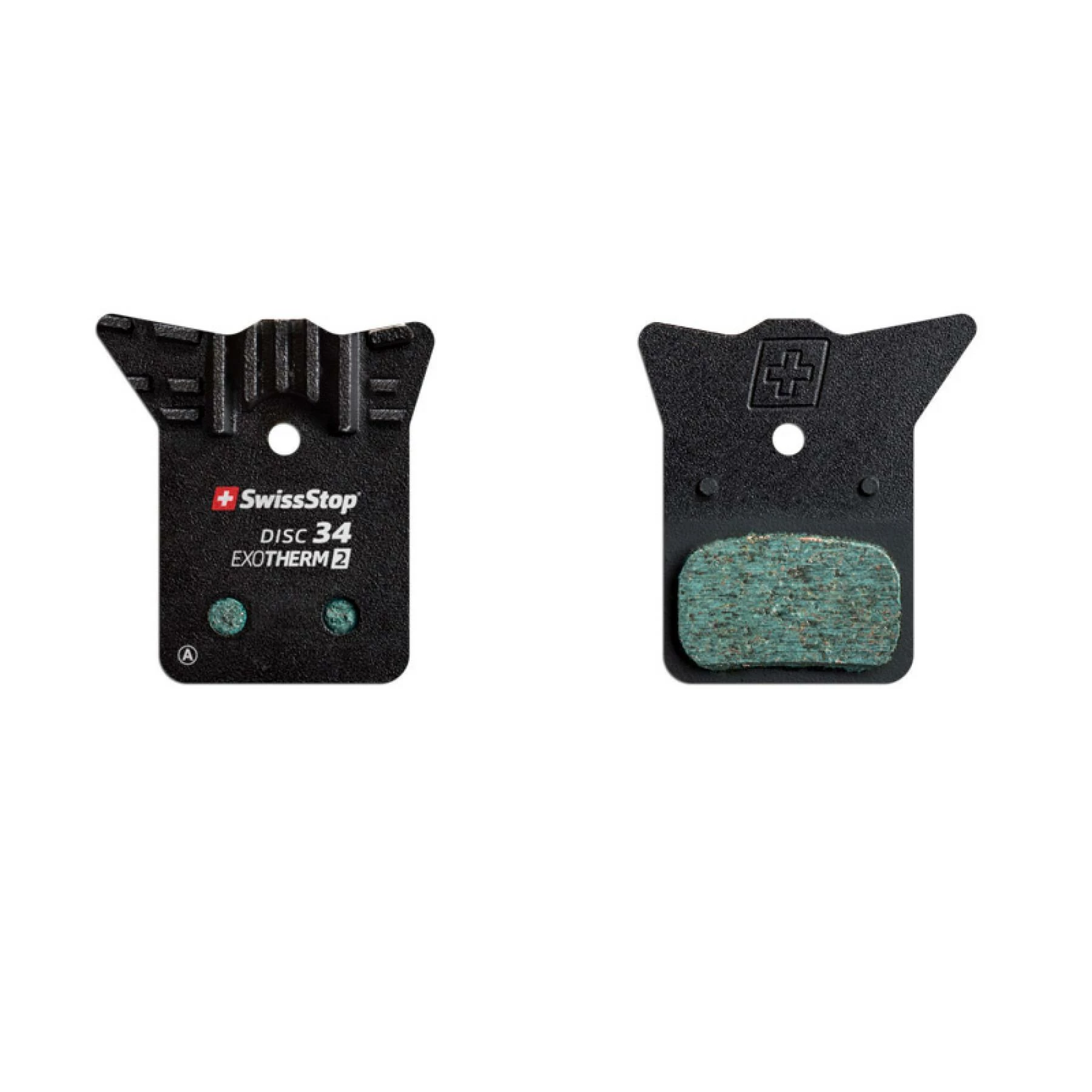 Jeu De Plaquette De Frein Avec Ailettes Acier Swissstop Disc 34 Exothe2 Ref. Shim